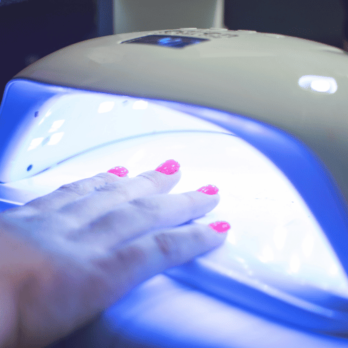 best ladies beauty parlour in Ahmedabad for gel manicure and pedicure treatment.