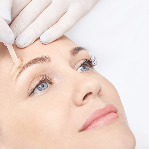 best beauty parlour in Ahmedabad for women's eyebrow waxing and full body waxing treatments.