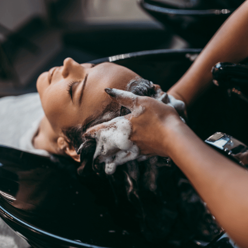 best ladies beauty parlour in Ahmedabad for hair spas and hair treatments.